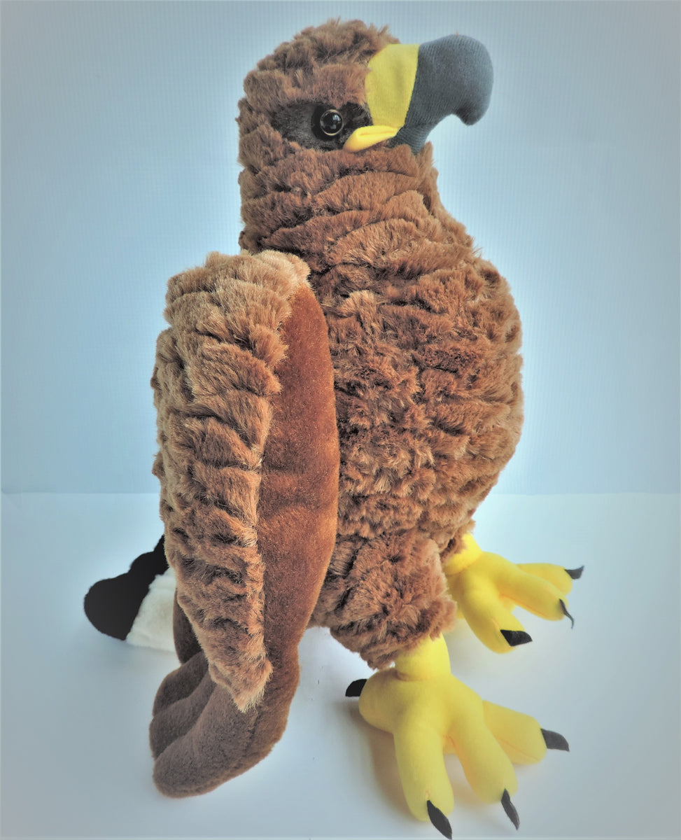 Stuffed golden sales eagle