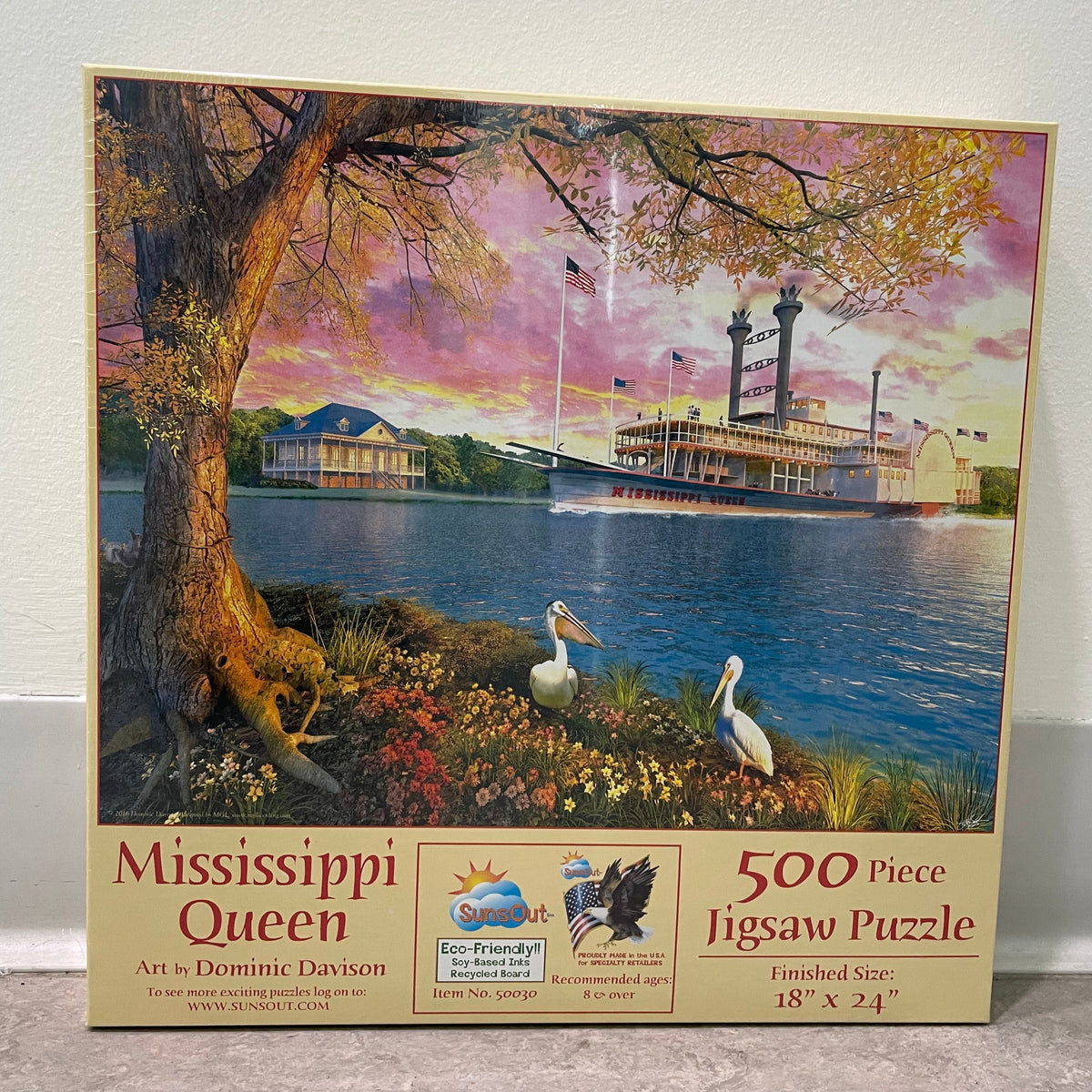 Puzzle Mississippi Queen National Eagle Center Gift Shop