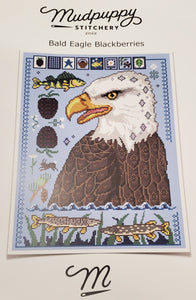 Mudpuppy Stitchery: Bald Eagle Cross-Stitch Pattern