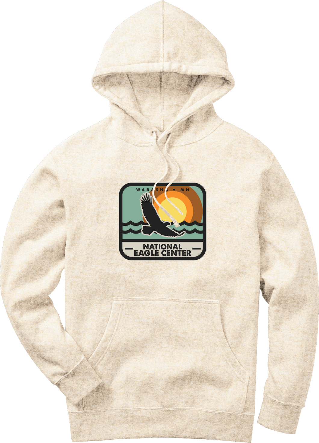 Adult Hoodie: Wave Eagle