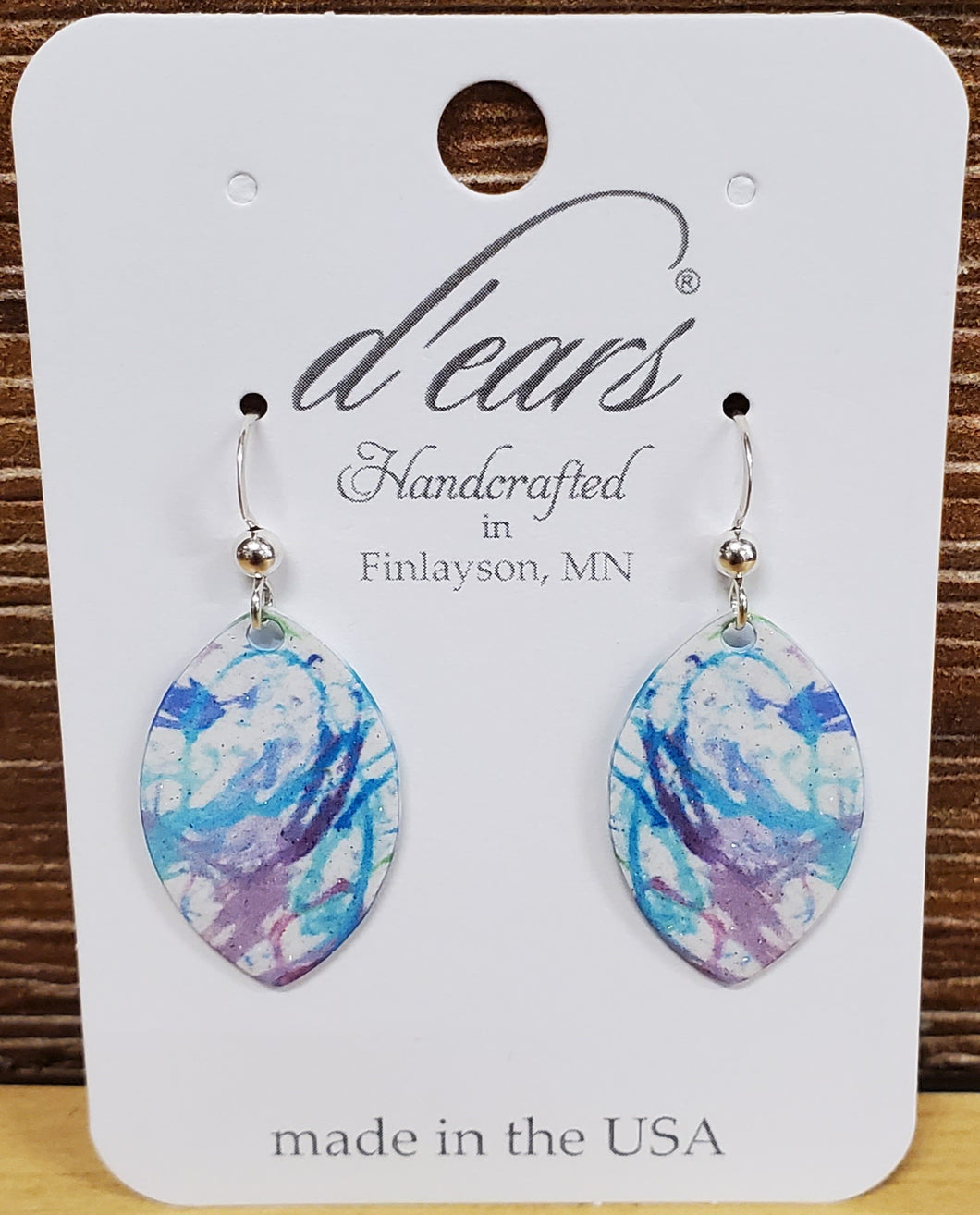 Jewelry: Earrings-Water Colors