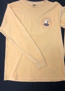 T-Shirt Dyed Ringspun National Eagle Center - Mustard Yellow
