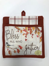 Load image into Gallery viewer, Hot Pad Set - Fall Blessings ~ Set/2
