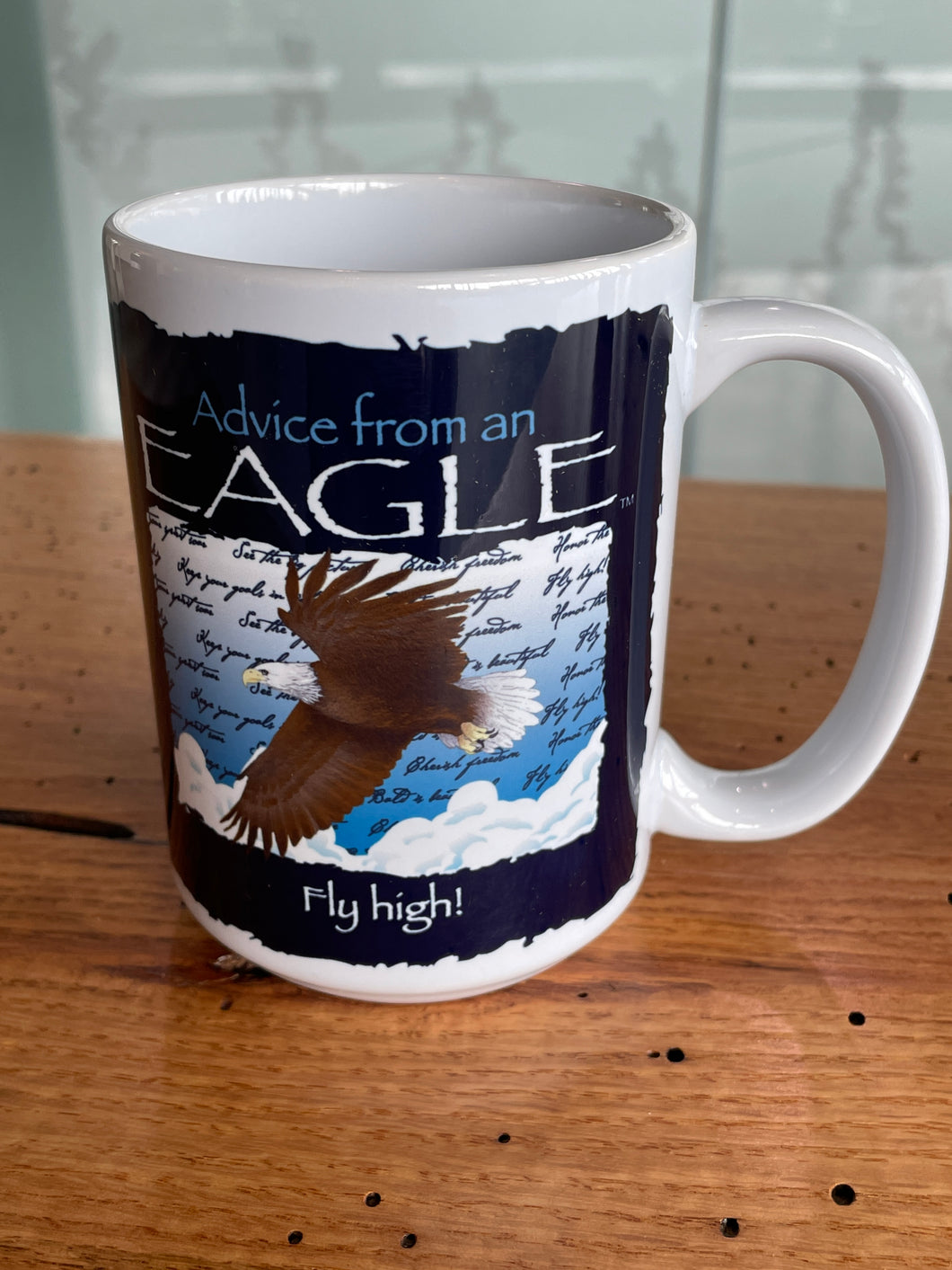 Mug- Advice From an Eagle