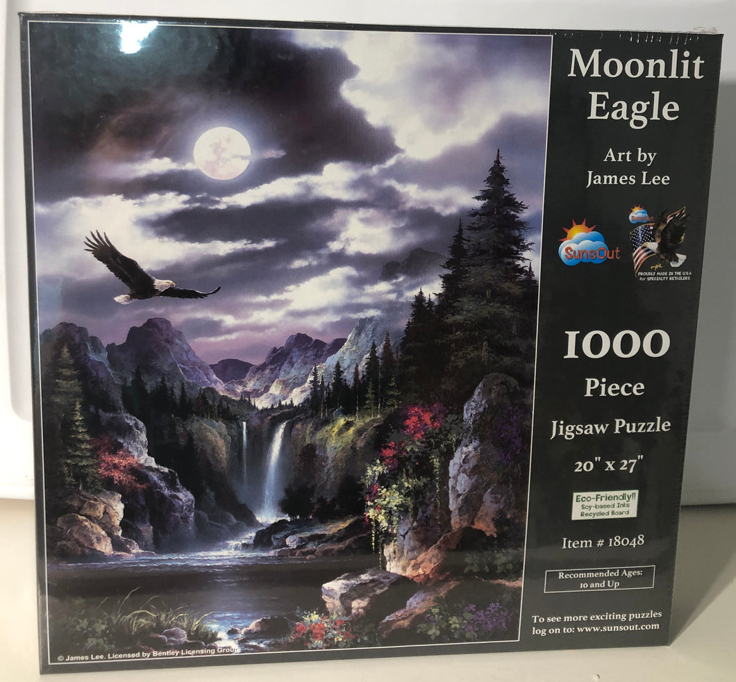 Puzzle - Moonlit Eagle
