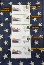 Load image into Gallery viewer, Eagle Lifecycle 1-Stamp Cachets
