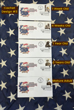 Load image into Gallery viewer, Eagle Lifecycle 1-Stamp Cachets
