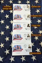 Load image into Gallery viewer, Eagle Lifecycle 1-Stamp Cachets
