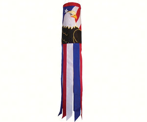 Patriotic Eagle Windsock