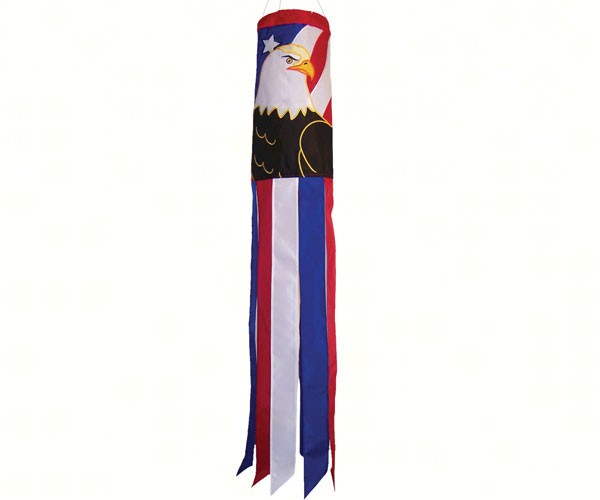 Patriotic Eagle Windsock