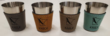 Load image into Gallery viewer, Leather Wrapped Shot Glass

