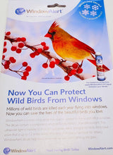 Load image into Gallery viewer, Save the Birds - Window Alert Decals
