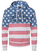 Load image into Gallery viewer, Hoodie: America Stars and Stripes
