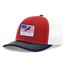 Load image into Gallery viewer, National Eagle Center Flag Logo Hat
