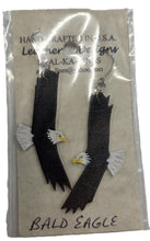 Load image into Gallery viewer, Jewelry - Earrings Leather AL-KA-LINES Leather Bald Eagle
