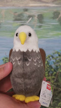 Load and play video in Gallery viewer, Plush - Audubon Bald Eagle with Sound
