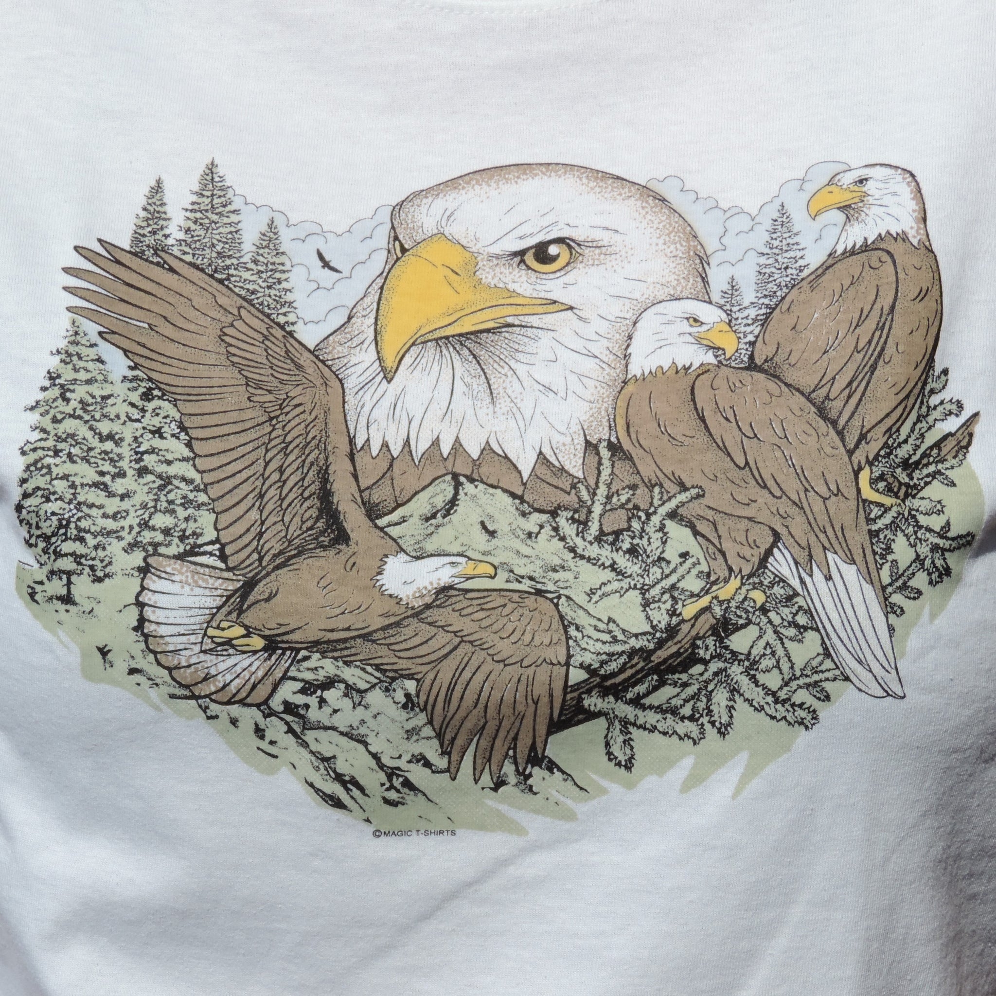 T-shirt Magic color changing - adult – National Eagle Center Gift Shop