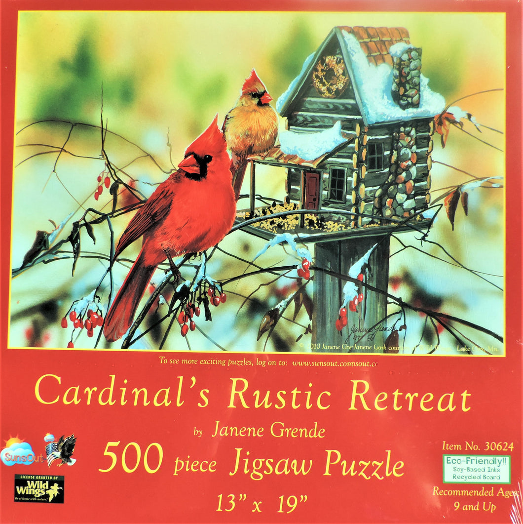 Puzzle - Cardinal's Rustic Retreat