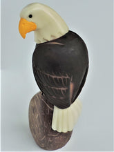 Load image into Gallery viewer, Statue - Tagua Nut Eagle Carving
