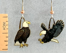 Load image into Gallery viewer, Jewelry - Earrings Jabebo Bald Eagle
