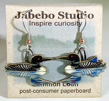 Load image into Gallery viewer, Jewelry - Earrings Jabebo Common Loon
