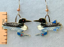 Load image into Gallery viewer, Jewelry - Earrings Jabebo Common Loon
