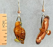 Load image into Gallery viewer, Jewelry - Earrings Jabebo Golden Eagle
