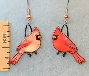 Jewelry - Earrings Jabebo Northern Cardinal