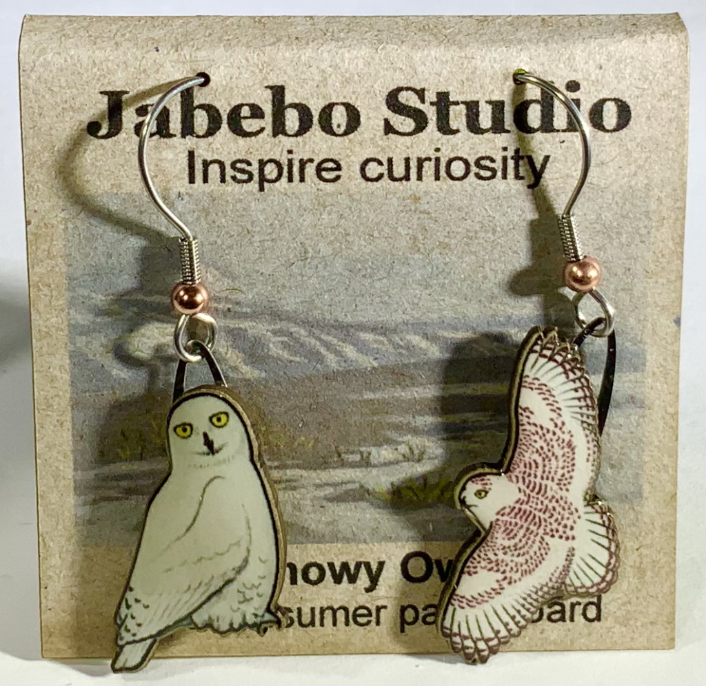 Jewelry - Earrings Jabebo Snowy Owl