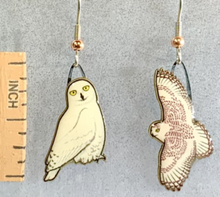 Load image into Gallery viewer, Jewelry - Earrings Jabebo Snowy Owl
