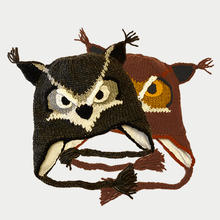 Load image into Gallery viewer, Hat - Winter Owl
