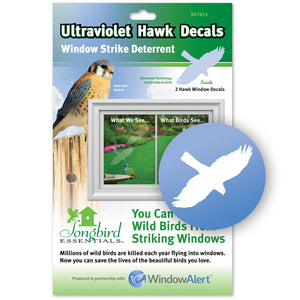Save the Birds - Window Alert Decals