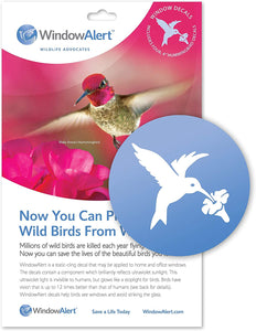 Save the Birds - Window Alert Decals